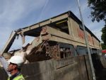 Salford City FC main stand demolition
